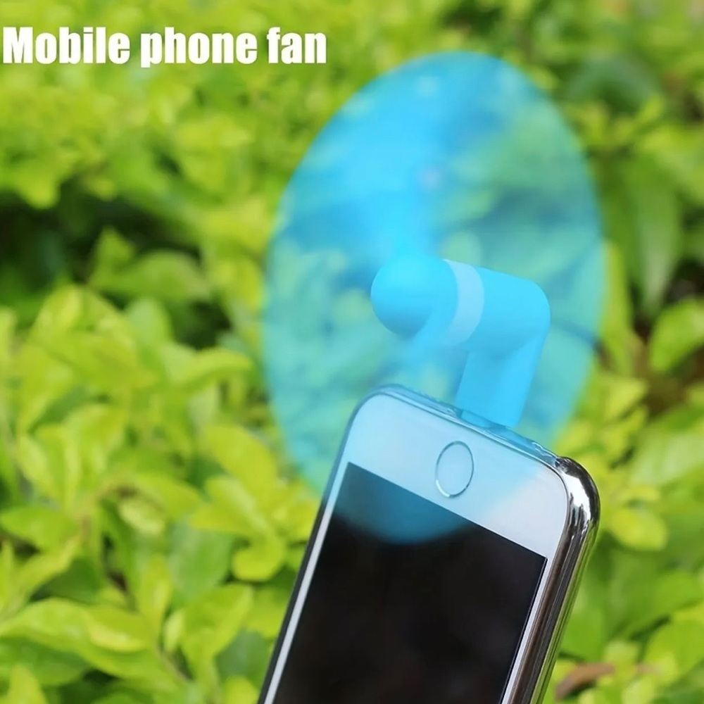Mini Phone Fan For IPhone/Android Phone, Summer Accessory